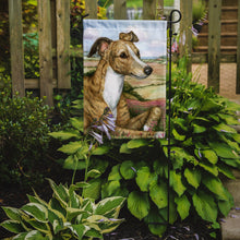 Load image into Gallery viewer, Lurcher by Debbie Cook Garden Flag – Decorative Outdoor Yard Flag CDCO0385GF