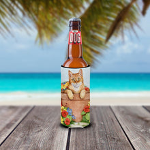 Load image into Gallery viewer, Ginger Cat In Pot by Debbie Cook Slim Can Hugger – Fun &amp; Functional Drink Coolers CDCO0395MUK