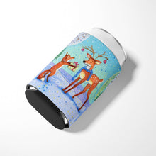 Load image into Gallery viewer, Christmas Present from the Fox Can or Bottle Hugger CDCO0416CC