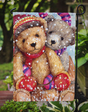 Load image into Gallery viewer, Winter Snow Teddy Bears Garden Flag – Decorative Outdoor Yard Flag CDCO0461GF