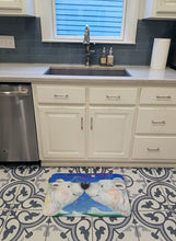 Load image into Gallery viewer, Polar Bears Polar Kiss by Debbie Cook Machine Washable Memory Foam Mat CDCO0487RUG