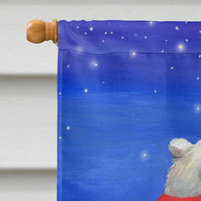 Load image into Gallery viewer, Polar Bear with Hot Water Bottle Flag Canvas House Size CDCO0488CHF