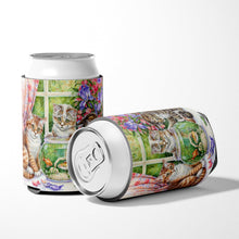 Load image into Gallery viewer, White Tabby by Debbie Cook Can or Bottle Hugger CDCO325ACC