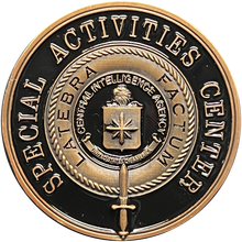 Load image into Gallery viewer, GL14-007 Central Intelligence Agency CIA Challenge Coin Special Activities Center