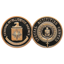 Load image into Gallery viewer, GL14-007 Central Intelligence Agency CIA Challenge Coin Special Activities Center