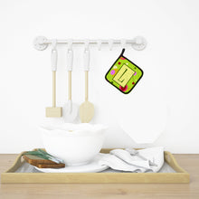 Load image into Gallery viewer, Letter L Monogram - Lime Green Pot Holders - Set of 2 - Heat-Resistant Kitchen Essentials CJ1010-LPTHD