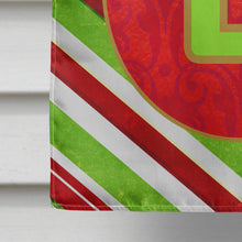 Load image into Gallery viewer, Christmas Oranment Holiday Letter B Monogram Initial Flag  House Size