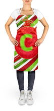 Load image into Gallery viewer, Christmas Oranment Holiday Initial Letter C  Apron – Artist-Designed Kitchen, BBQ &amp; Craft Apron CJ1039-CAPRON