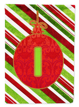 Load image into Gallery viewer, Christmas Oranment Holiday Letter I Monogram Initial Flag  House Size