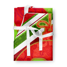 Load image into Gallery viewer, Christmas Oranment Holiday Initial Letter N Apron – Artist-Designed Kitchen, BBQ &amp; Craft Apron CJ1039-NAPRON