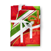 Load image into Gallery viewer, Christmas Oranment Holiday Initial Letter R Apron – Artist-Designed Kitchen, BBQ &amp; Craft Apron CJ1039-RAPRON