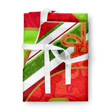 Load image into Gallery viewer, Christmas Oranment Holiday Initial Letter V Apron – Artist-Designed Kitchen, BBQ &amp; Craft Apron CJ1039-VAPRON