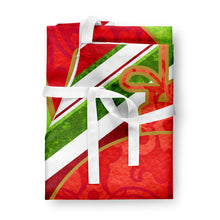 Load image into Gallery viewer, Christmas Oranment Holiday Initial Letter W Apron – Artist-Designed Kitchen, BBQ &amp; Craft Apron CJ1039-WAPRON