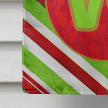 Load image into Gallery viewer, Christmas Oranment Holiday Letter W Monogram Initial Flag  House Size