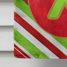 Load image into Gallery viewer, Christmas Oranment Holiday Letter X Monogram Initial Flag  House Size