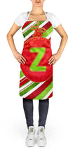 Load image into Gallery viewer, Christmas Oranment Holiday Initial Letter Z Apron – Artist-Designed Kitchen, BBQ &amp; Craft Apron CJ1039-ZAPRON
