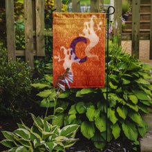 Load image into Gallery viewer, Halloween Ghost Letter C Monogram Initial Garden Flag - Outdoor Decorative Yard Flag CJ1040