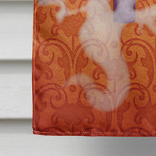 Load image into Gallery viewer, Halloween Ghost Letter H Monogram Initial Flag Canvas House Size