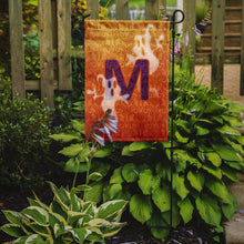 Load image into Gallery viewer, Halloween Ghost Letter M Monogram Initial Garden Flag - Outdoor Decorative Yard Flag CJ1040