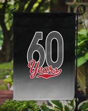 Load image into Gallery viewer, 60 Years Garden Flag - Outdoor Decorative Yard Flag
