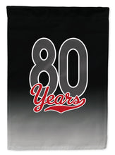 Load image into Gallery viewer, 80 Years Garden Flag - Outdoor Decorative Yard Flag