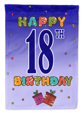 Load image into Gallery viewer, Happy 18th Birthday Garden Flag - Outdoor Decorative Yard Flag CJ1109GF