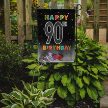 Load image into Gallery viewer, Happy 90th Birthday Garden Flag - Outdoor Decorative Yard Flag CJ1128GF