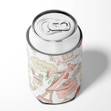 Load image into Gallery viewer, Letter Z Love in Paris Pink Can or Bottle Hugger CJ2002-ZCC