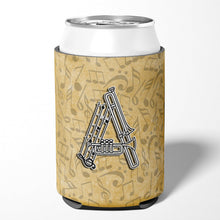 Load image into Gallery viewer, Letter A Musical Instrument Alphabet Can or Bottle Hugger CJ2004-ACC
