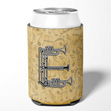 Load image into Gallery viewer, Letter E Musical Instrument Alphabet Can or Bottle Hugger CJ2004-ECC