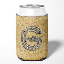 Load image into Gallery viewer, Letter G Musical Instrument Alphabet Can or Bottle Hugger CJ2004-GCC