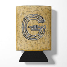 Load image into Gallery viewer, Letter G Musical Instrument Alphabet Can or Bottle Hugger CJ2004-GCC