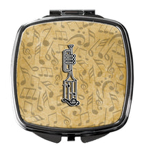 Load image into Gallery viewer, Letter I Musical Instrument Alphabet Compact Mirror – Stylish Purse Mirror with Artistic Covers CJ2004-ISCM