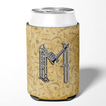 Load image into Gallery viewer, Letter M Musical Instrument Alphabet Can or Bottle Hugger CJ2004-MCC