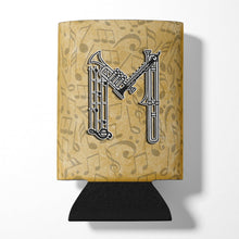 Load image into Gallery viewer, Letter M Musical Instrument Alphabet Can or Bottle Hugger CJ2004-MCC