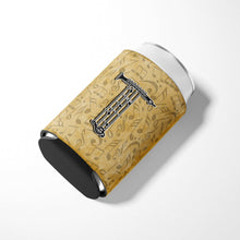 Load image into Gallery viewer, Letter T Musical Instrument Alphabet Can or Bottle Hugger CJ2004-TCC