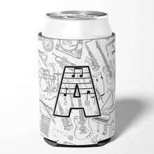 Load image into Gallery viewer, Letter A Musical Note Letters Can or Bottle Hugger CJ2007-ACC