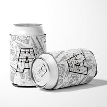 Load image into Gallery viewer, Letter A Musical Note Letters Can or Bottle Hugger CJ2007-ACC