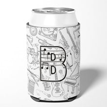 Load image into Gallery viewer, Letter B Musical Note Letters Can or Bottle Hugger CJ2007-BCC