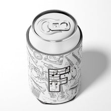 Load image into Gallery viewer, Letter F Musical Note Letters Can or Bottle Hugger CJ2007-FCC