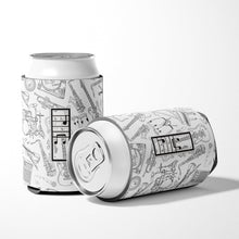Load image into Gallery viewer, Letter I Musical Note Letters Can or Bottle Hugger CJ2007-ICC