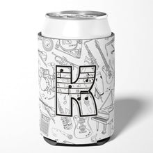 Load image into Gallery viewer, Letter K Musical Note Letters Can or Bottle Hugger CJ2007-KCC