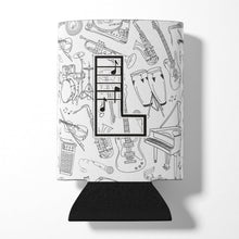 Load image into Gallery viewer, Letter L Musical Note Letters Can or Bottle Hugger CJ2007-LCC
