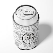 Load image into Gallery viewer, Letter O Musical Note Letters Can or Bottle Hugger CJ2007-OCC