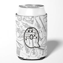 Load image into Gallery viewer, Letter Q Musical Note Letters Can or Bottle Hugger CJ2007-QCC