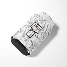 Load image into Gallery viewer, Letter T Musical Note Letters Can or Bottle Hugger CJ2007-TCC