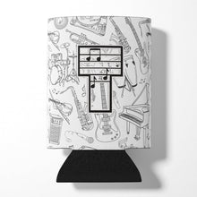Load image into Gallery viewer, Letter T Musical Note Letters Can or Bottle Hugger CJ2007-TCC