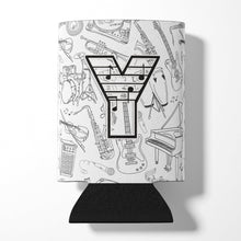 Load image into Gallery viewer, Letter Y Musical Note Letters Can or Bottle Hugger CJ2007-YCC