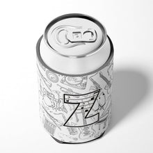Load image into Gallery viewer, Letter Z Musical Note Letters Can or Bottle Hugger CJ2007-ZCC