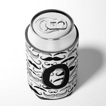 Load image into Gallery viewer, Letter O Moustache Initial Can or Bottle Hugger CJ2009-OCC